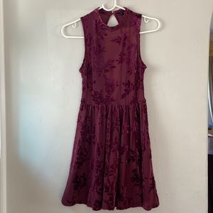 Brand New!! Forever 21 Maroon Skater Dress!!